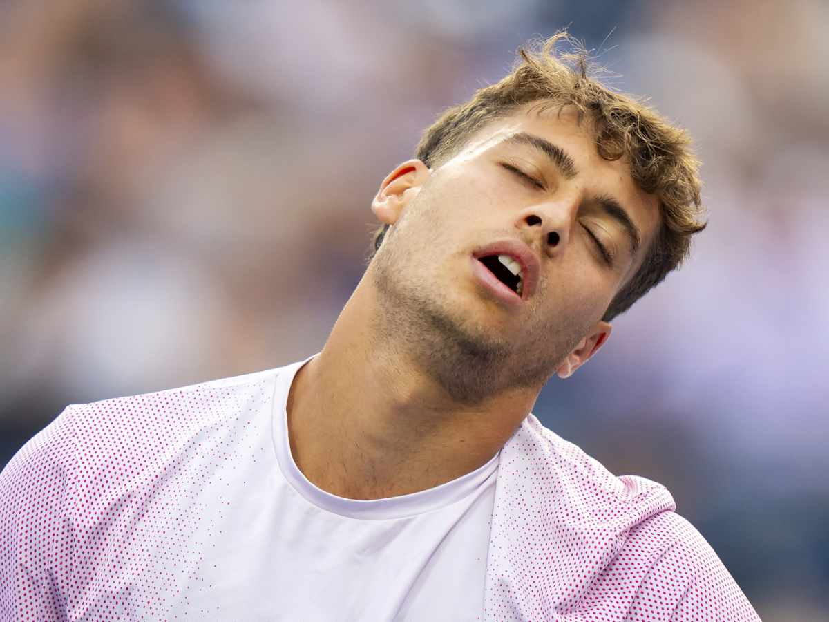 Flavio Cobolli sconsolato