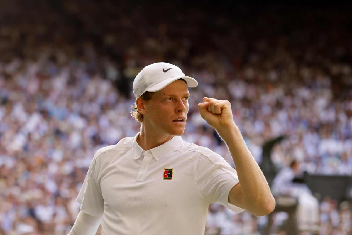 Jannik Sinner esulta