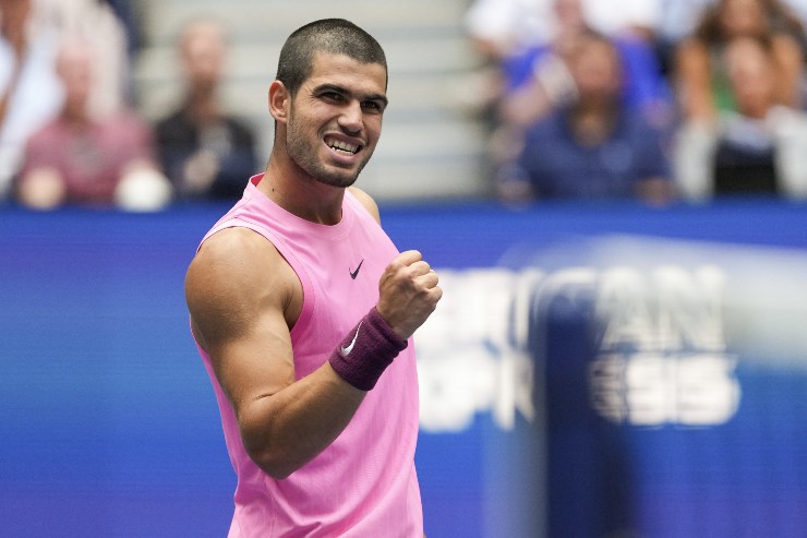 Carlos Alcaraz protagonista agli US Open