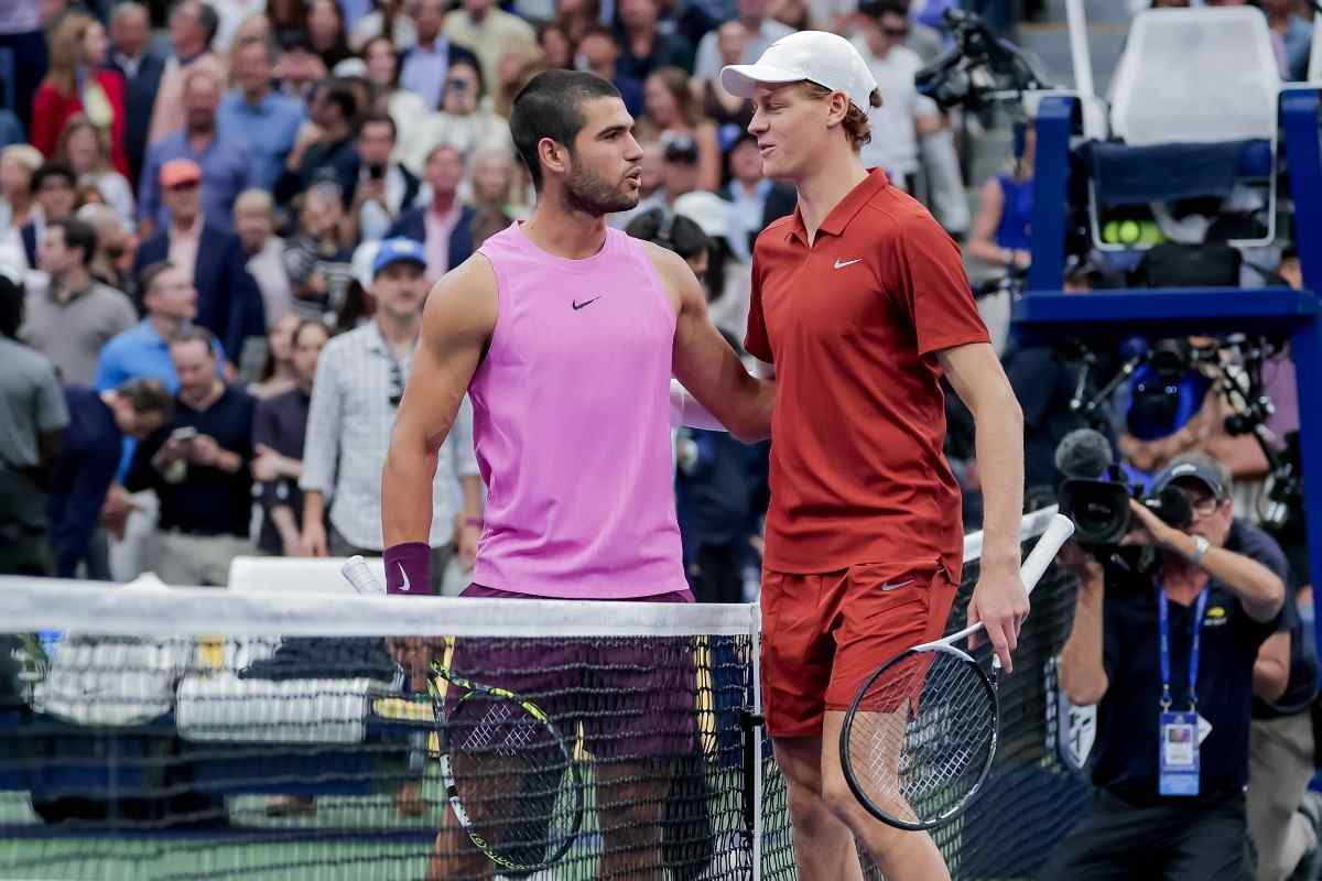 Alcaraz e Sinner si salutano a New York