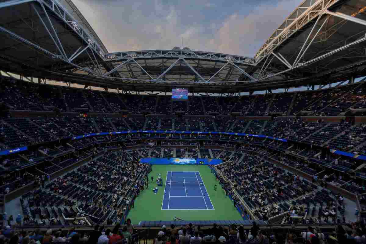 Foto panoramica dell'Arthur Ashe Stadium