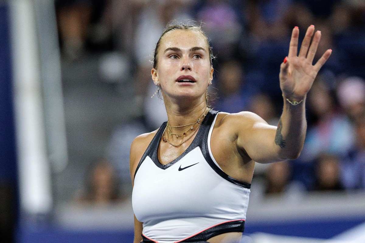 Aryna Sabalenka chiede spiegazioni al giudice di sedia