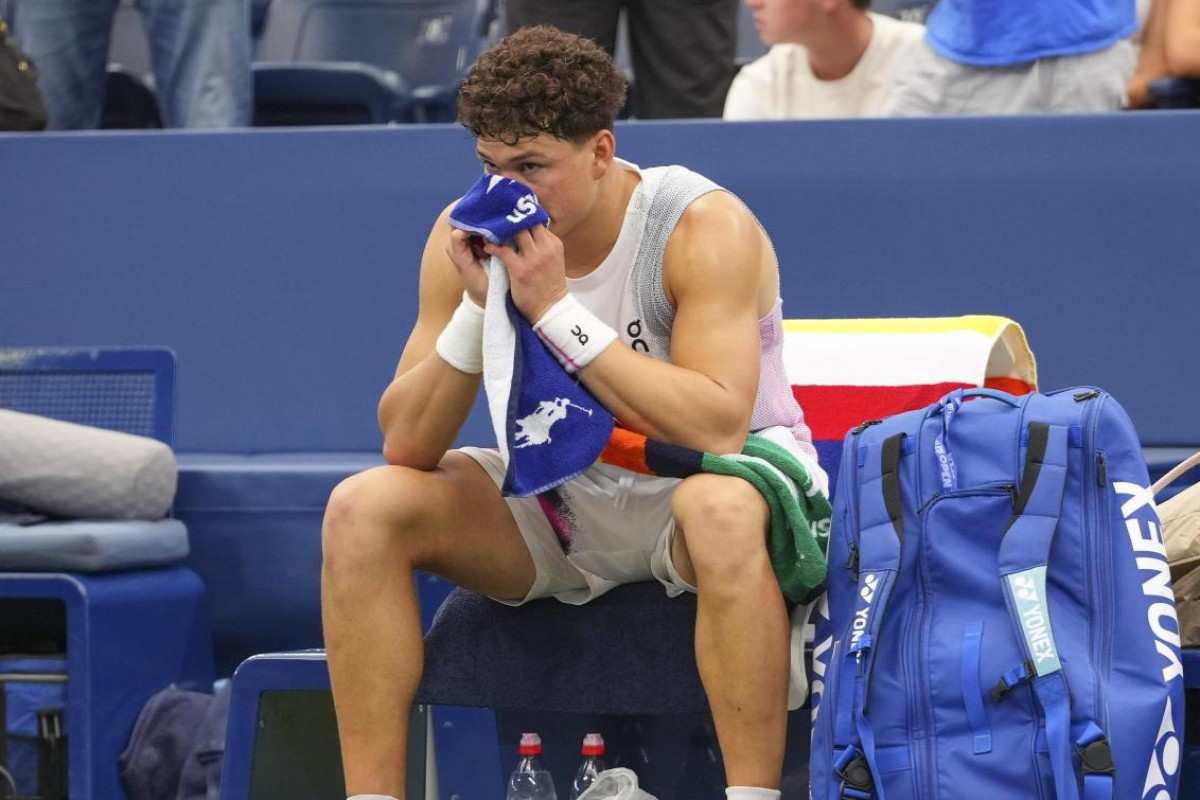 Ben Shelton in lacrime a New York