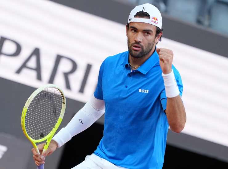 Il tennista romano Matteo Berrettini