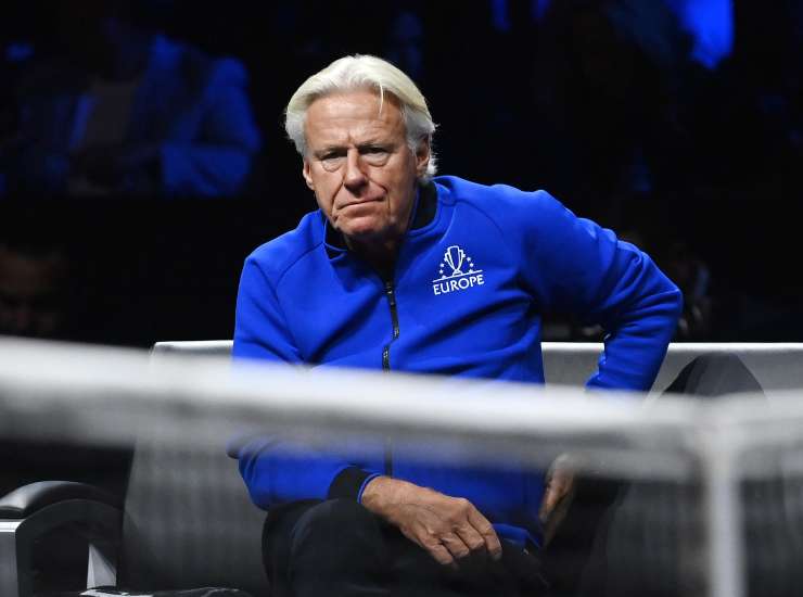 L'ex tennista svedese Bjorn Borg