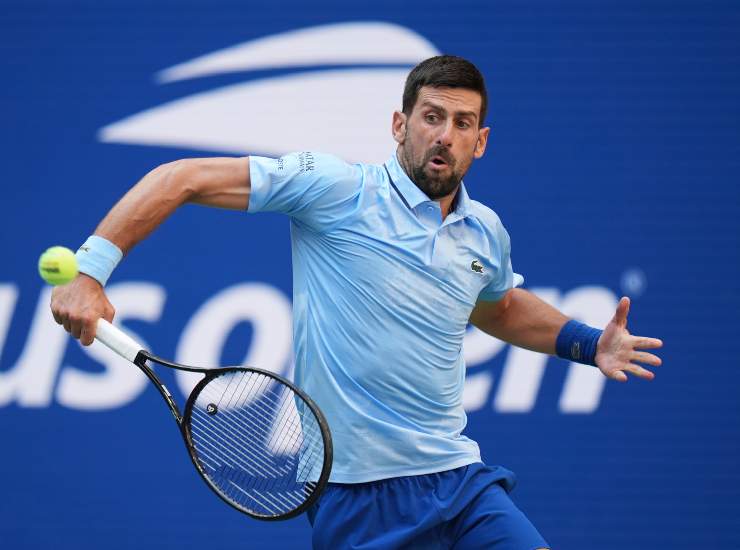 Il tennista serbo Novak Djokovic