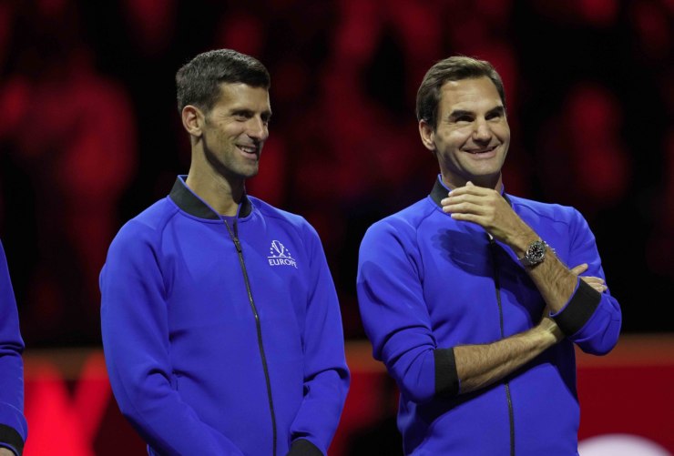 Djokovic e Federer insieme alla Laver Cup 2022
