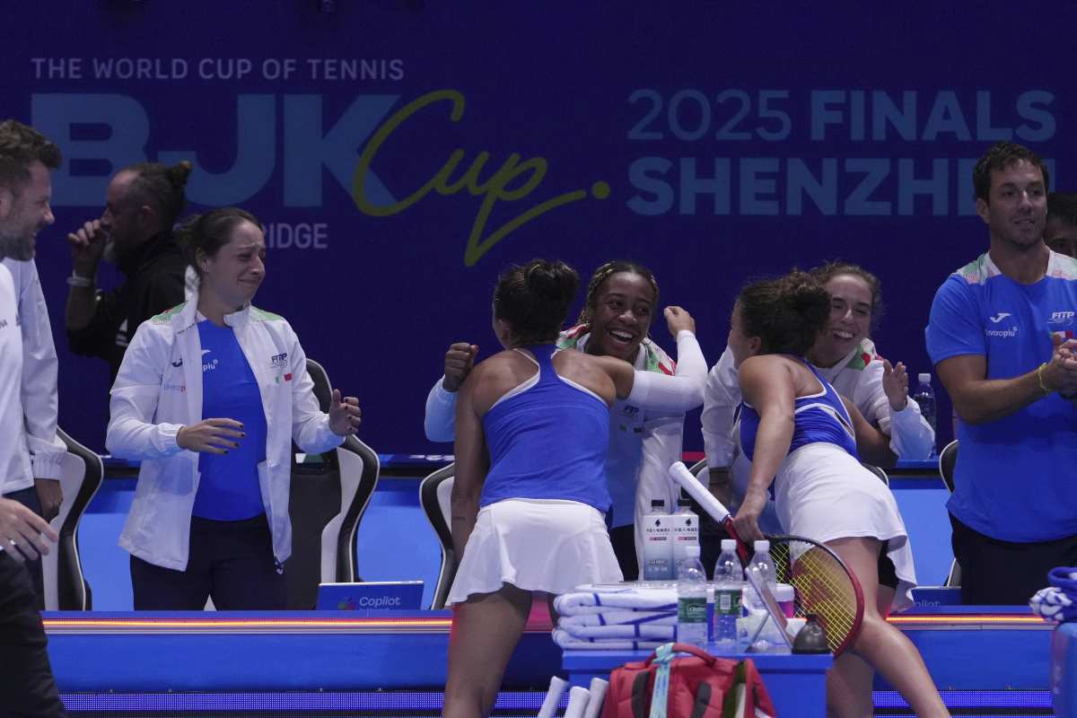 L'Italia esulta in Billie Jean King Cup