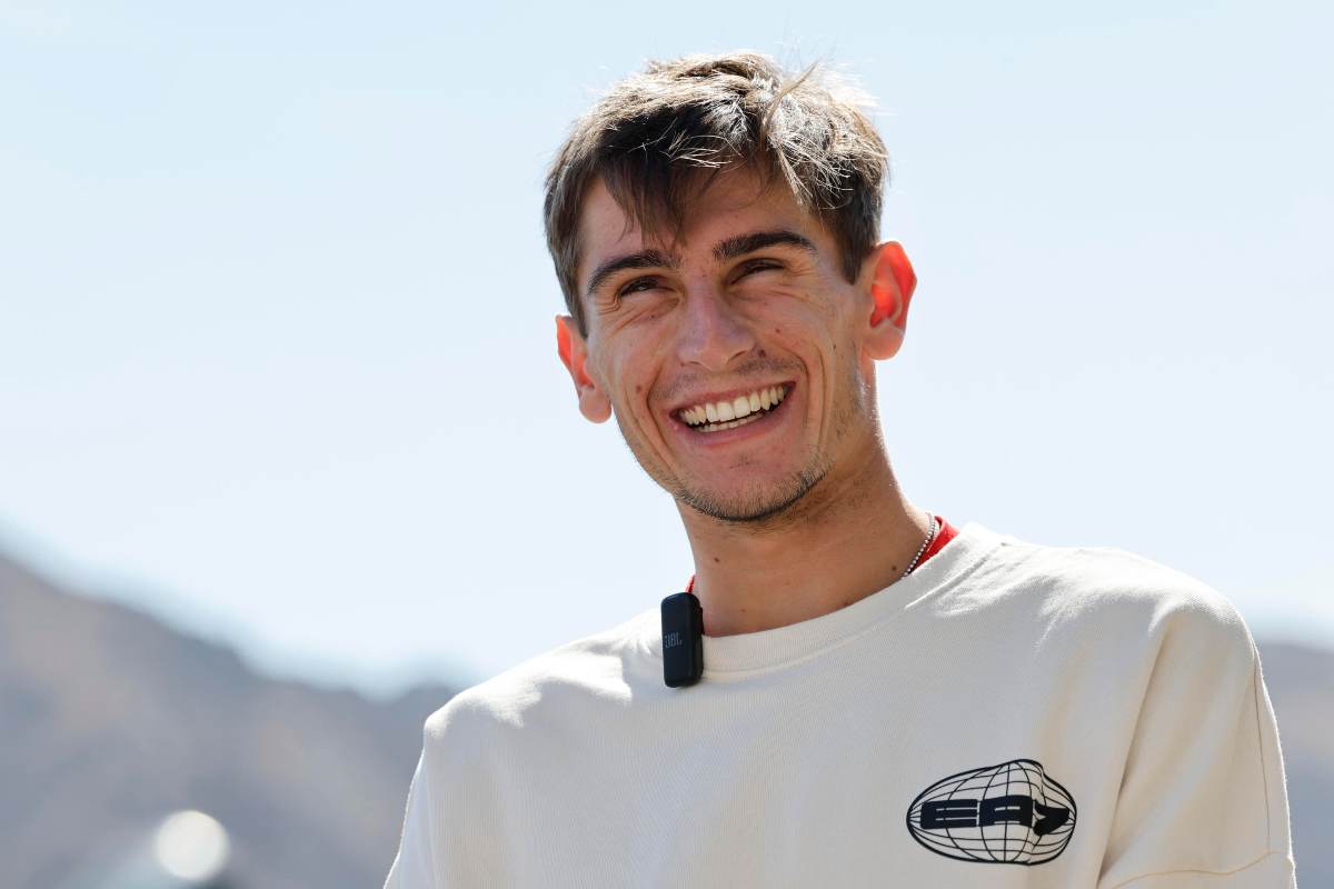 Primo piano di Matteo Arnaldi sorridente