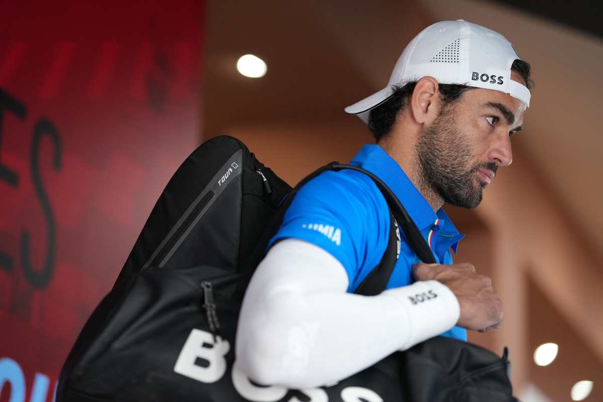 Il tennista romano Matteo Berrettini