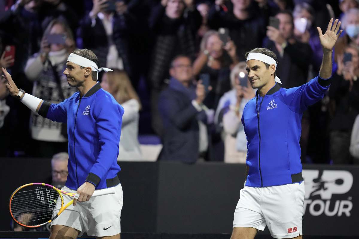Rafa Nadal e Roger Federer