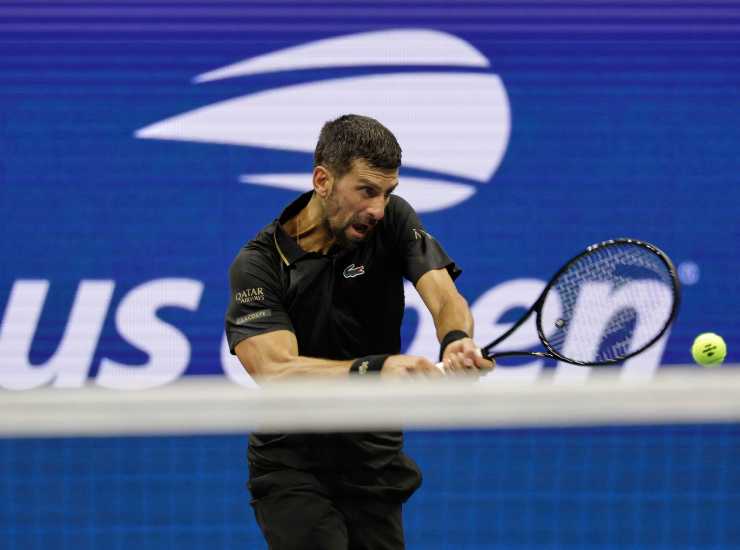 Il tennista serbo Novak Djokovic