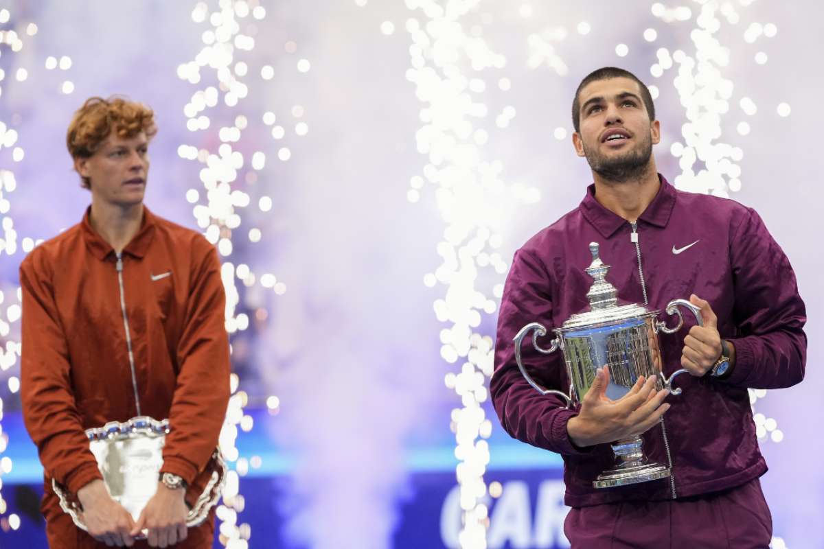 Sinner e Alcaraz premiati agli US Open