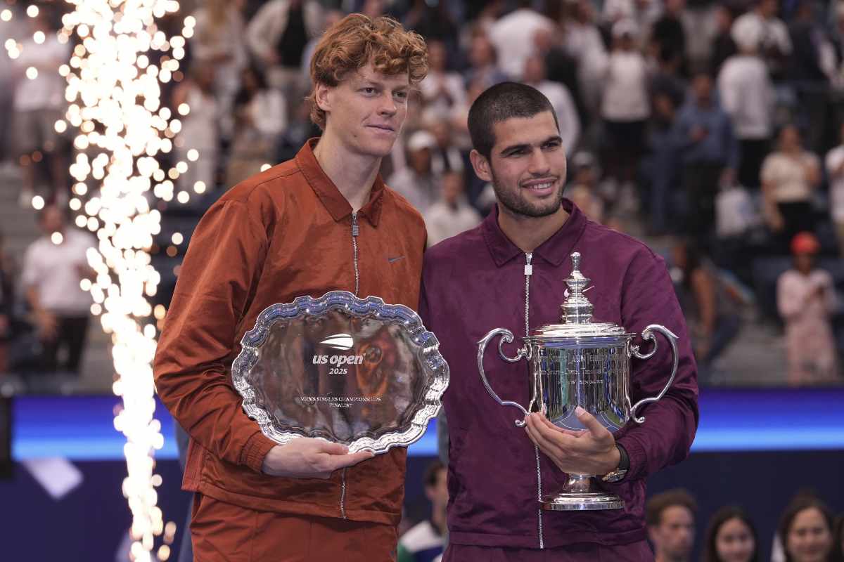 Jannik Sinner e Carlos Alcaraz