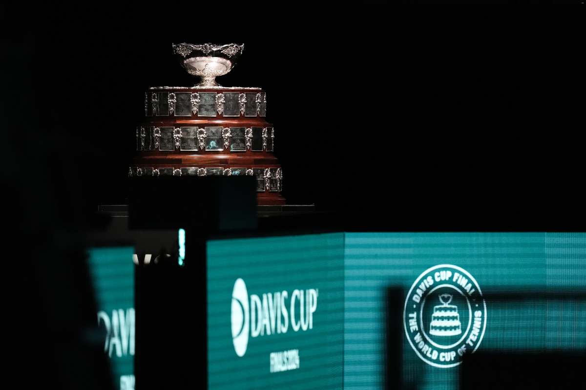 Il trofeo della Coppa Davis
