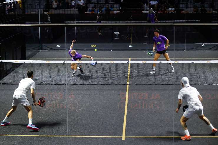 una partita di Padel 