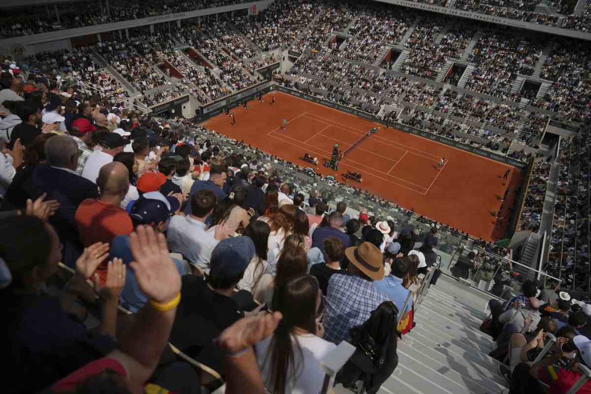 foto dello stadio Philippe Chatrier al Roland Garros 