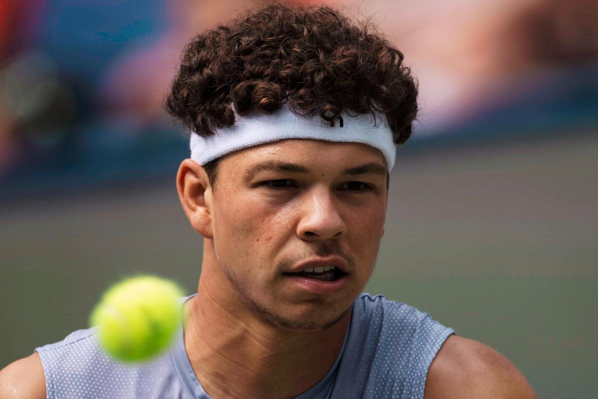 Primo piano di Ben Shelton