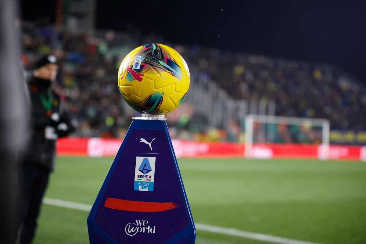 il pallone della Serie A