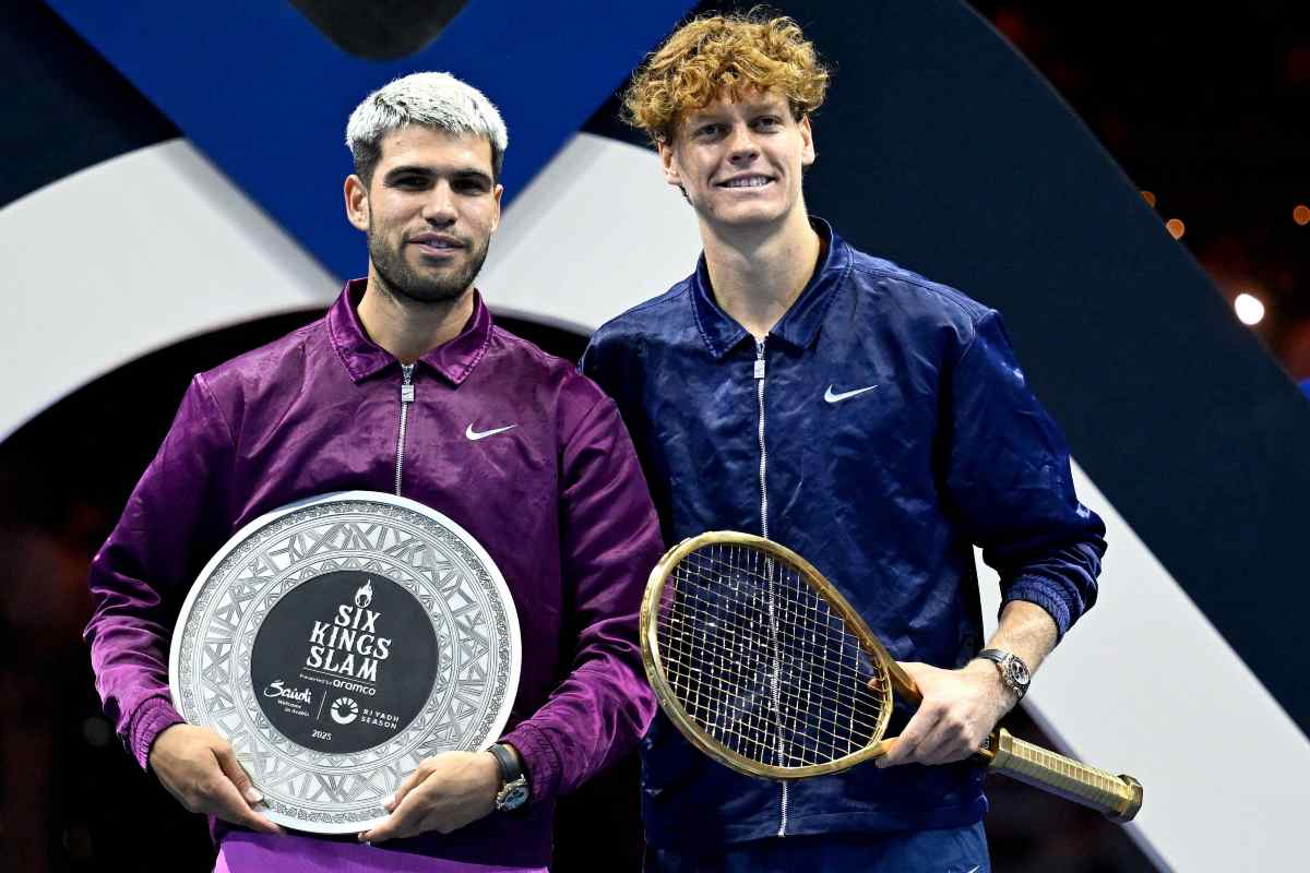 Sinner e Alcaraz premiati insieme