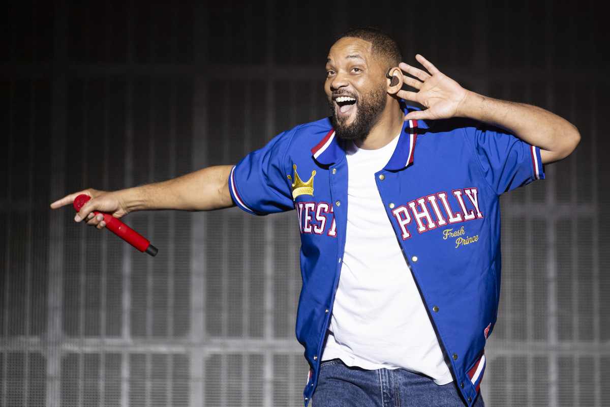 Will Smith in uno show