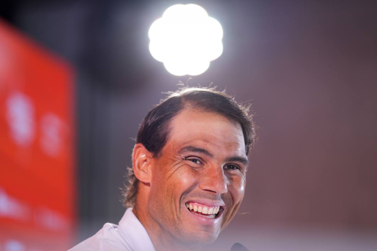 Rafa Nadal sorridente