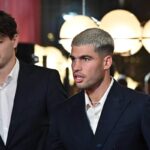 Fritz ed Alcaraz vestiti eleganti