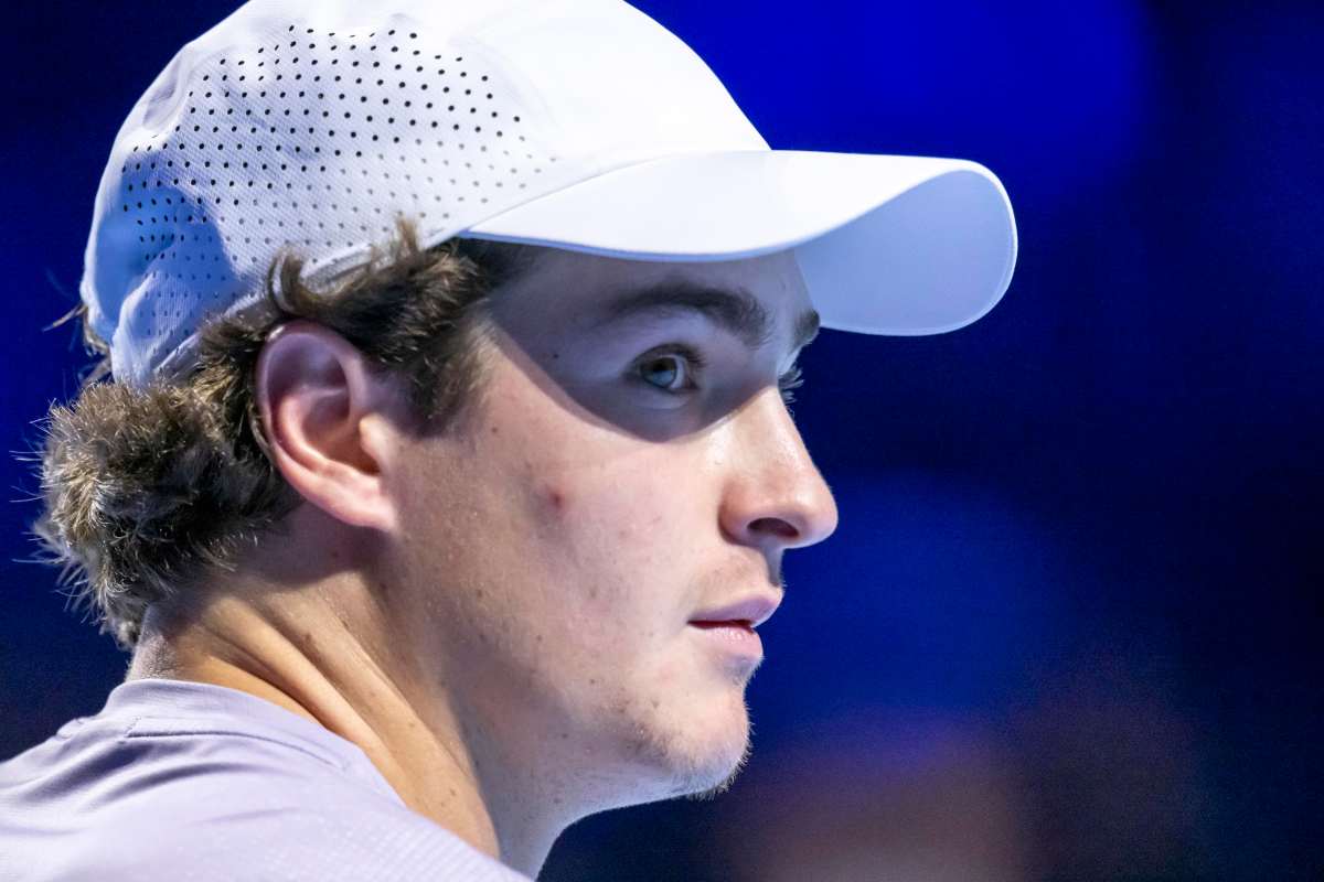 Joao Fonseca immortalato di profilo