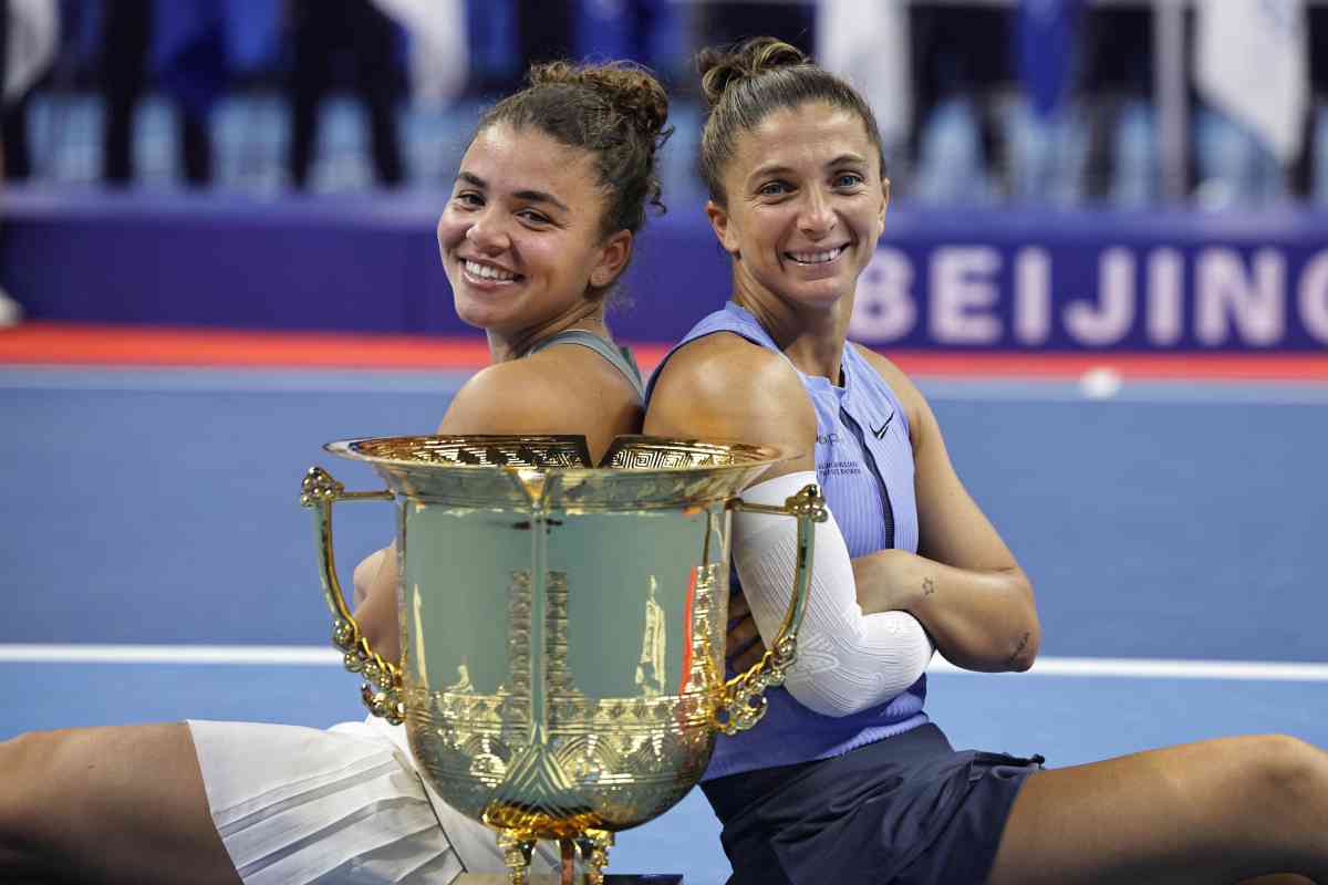 Paolini ed Errani festeggiano il doppio vinto