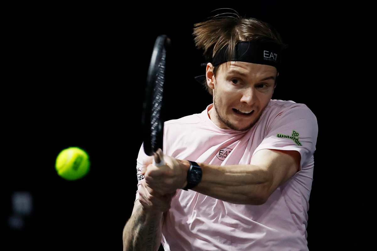 Alexander Bublik in campo