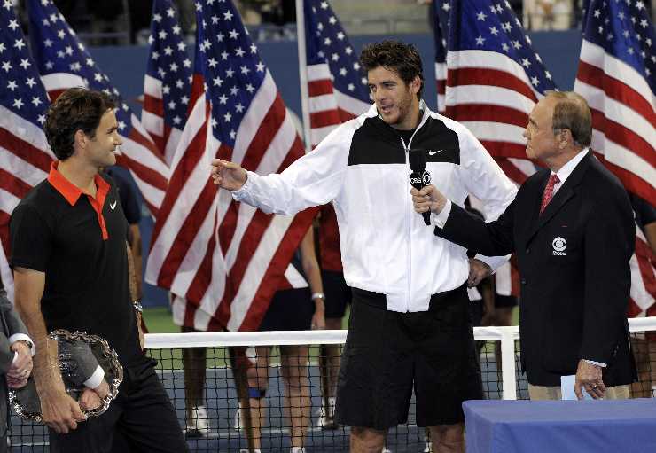 Del Potro e Federer premiati allo US Open