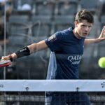 un giocatore di Padel