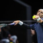 Lorenzo Musetti in campo