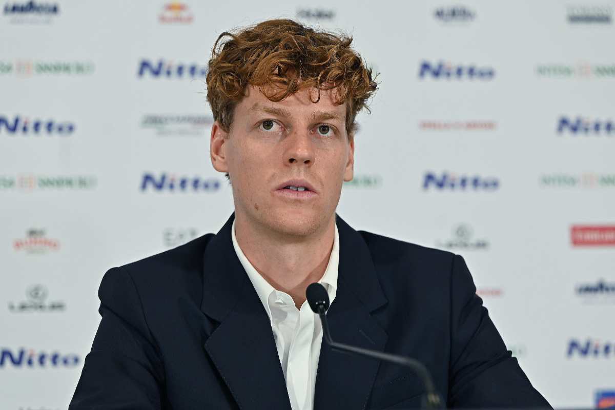 Jannik Sinner in conferenza stampa