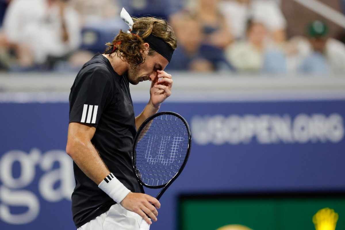 Stefanos Tsitsipas a capo chino