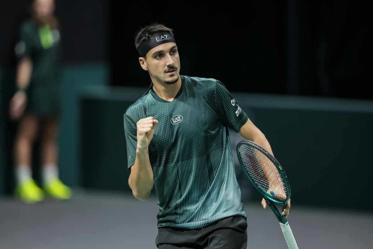 Sonego esulta facendo il pugno